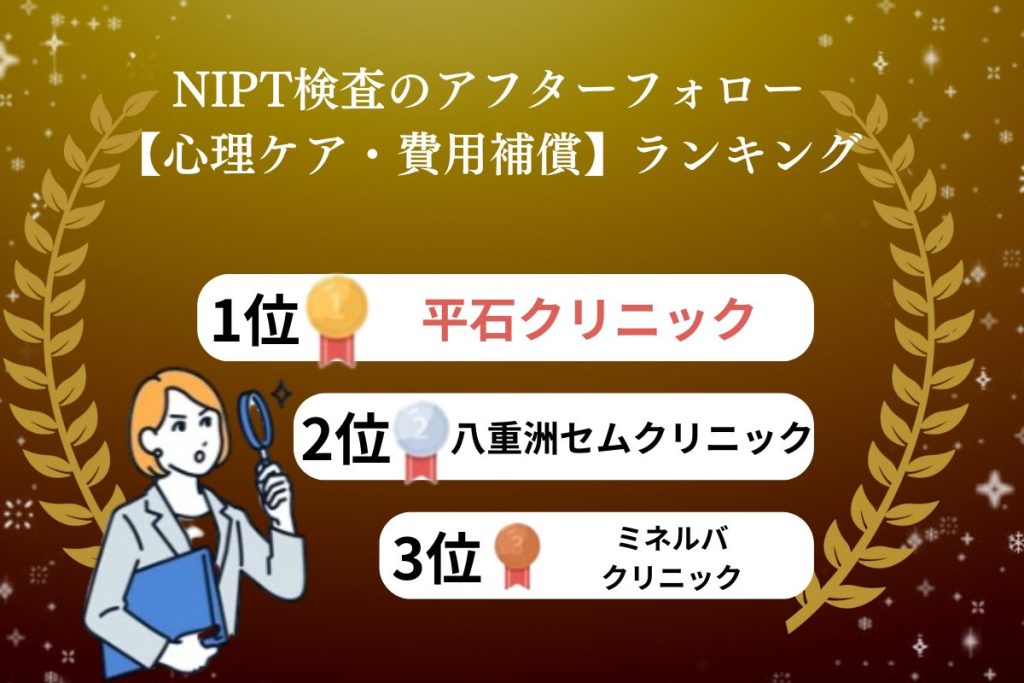 NIPTランキング　アフターフォロー