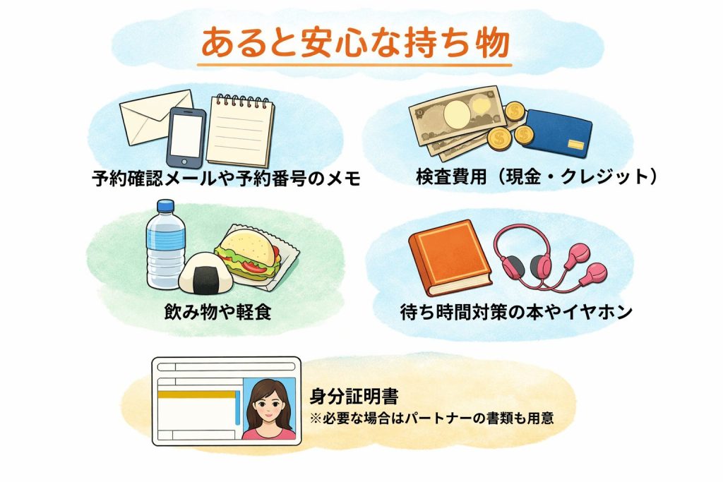 あると安心な持ち物
