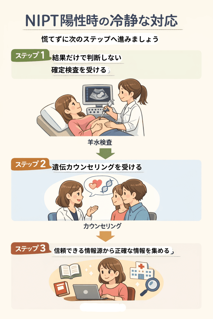 NIPT陽性時の対応